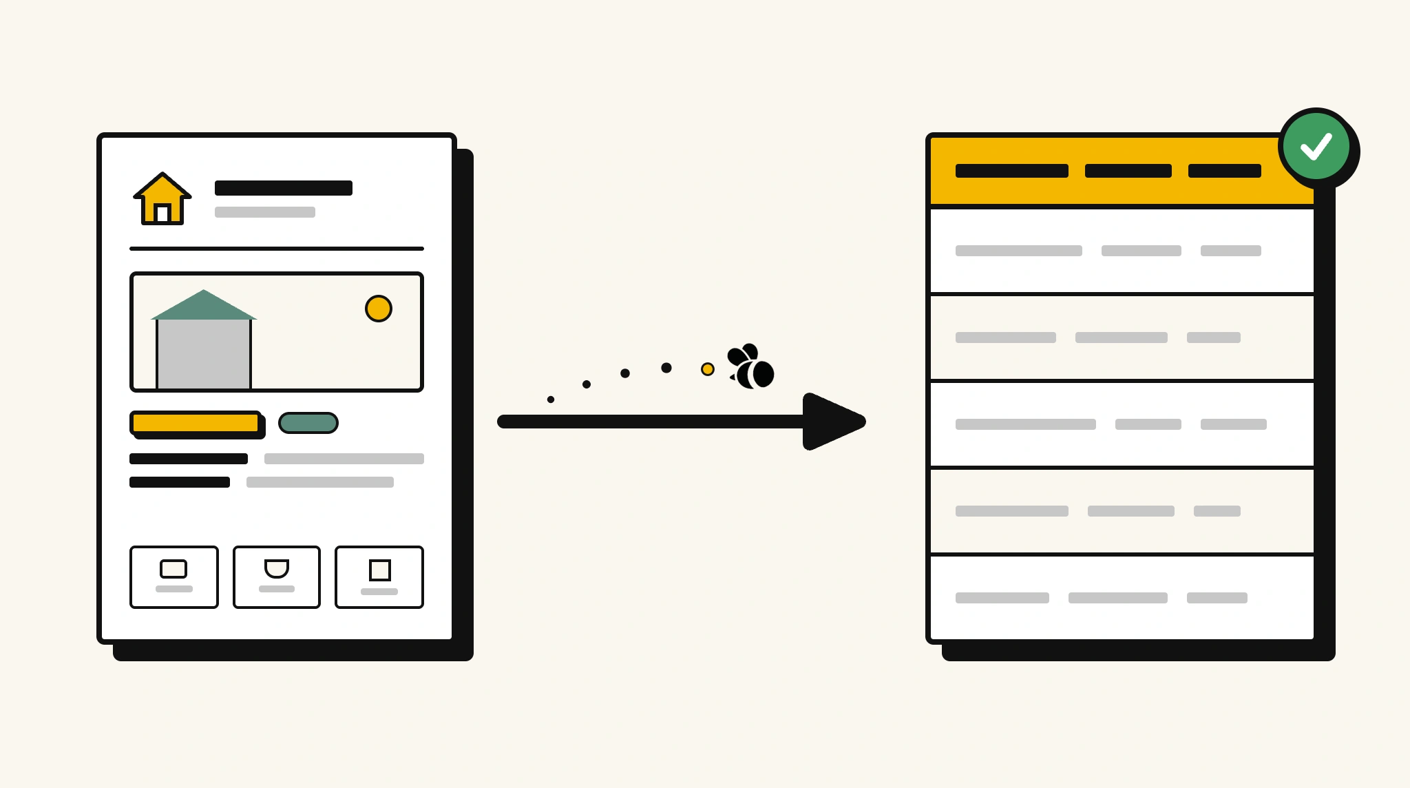 Extracting structured data from a property listing into a spreadsheet with ParserBee