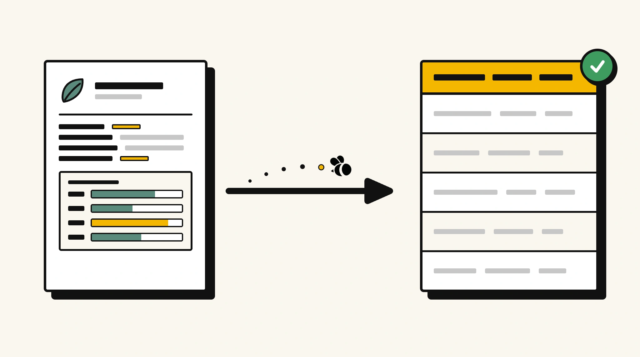 Extracting structured data from a soil test report into a spreadsheet with ParserBee