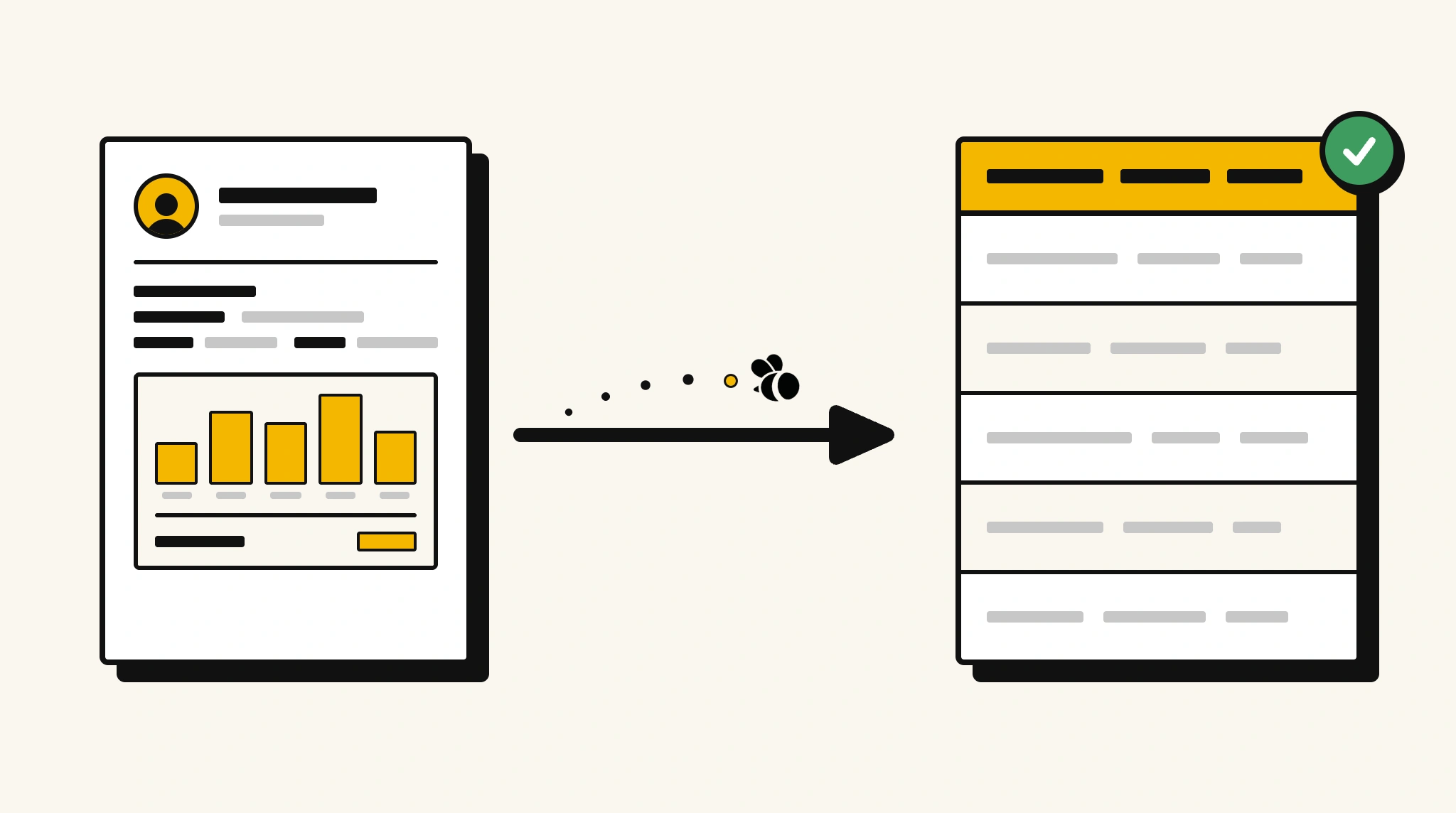 Extracting structured data from a timesheet into a spreadsheet with ParserBee